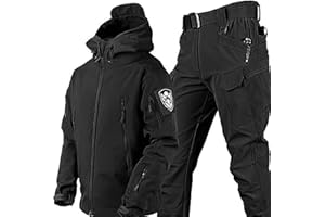 WENNEWU Military tactical suits, men's fights, suits for men, hunting clothing, training sets, army jackets