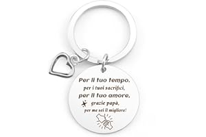 ARIDANTRP Regalo Papà Portachiavi Regalo Festa Del Papà Regali Festa Del Papà Regalo Papa Compleanno Regali Per Papà Idee Regalo Per Papà Festa Del Papa Idee Regalo San Valentino Per Papà Regalo Papà Natale