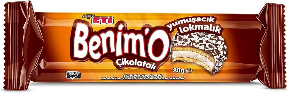 Eti Benimo Lokmalık Çikolatalı Bisküvi 80 g