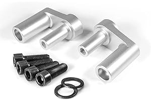 GXFCASE Risere Guidon pour BMW R1250RT R1200RT LC R 1250 1200 RT - Adaptateur D'extension Barre Poignée, Accessoires Serrage Rehausse Moto (Argent)