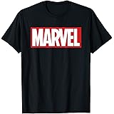 Marvel Klassisches Fettdruck Logo Grafik T-Shirt T-Shirt