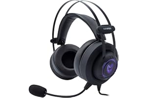 Oversteel MERCURY - RGB Gaming-Kopfhörer, Headset mit Mikrofon, Stereo-Sound