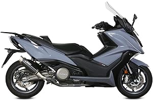 MIVV scarico gp-pro inox nero compatibile con kymco ak 550 2020