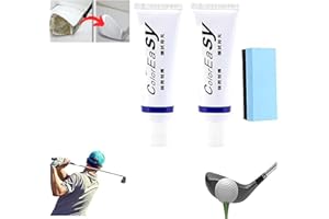Pelinuar Eliminador instantáneo de arañazos para palos de golf, limpiador de palos de golf, agente de limpieza de palos de golf, agente de limpieza de palos de golf con esponja, agente de reparación