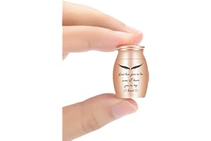 QGJNSGC Mini Urns For Pet Ashes Holder Small Keepsake Urns Memorial Ashes Jar