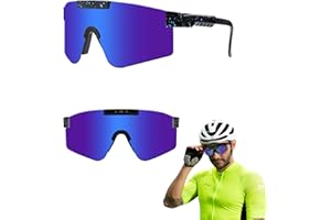 ZHUTA Polarisierte Sonnenbrille, Schnelle Brille Fahrradbrille Herren Damen UV 400 Schutz,Schutzbrille Sportbrille für Outdooraktivitäten Autofahren Fischen Laufen Wandern