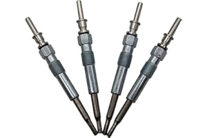TAKPART Juego de 4 bujías incandescentes para calentador diésel para E81, E87, E46, E90