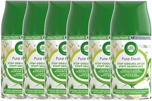 6 x Air Wick Freshmatic Max doft påfyllning "Freesia & Jasmin" 6 x 250 ml