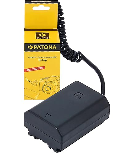 HangTon Accoppiatore D-Tap A NP-FZ100 – Batteria Fittizia Per Sony A9 A7R3 A7M3 A7S3, Alimentazione Continua Da 10-20 V