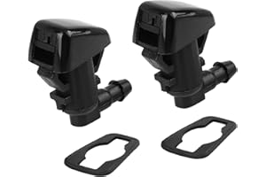 A ABSOPRO Pare-brise Lave-glace Buse 55157319AA Essuie-glace Jet Plastique (Ensemble de 2)