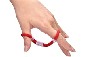 Joyzan Imbracatura per Dita Tiro con L'Arco, Finger Sling Bow Fingerling Trainer Clicker Tabs Regolabile in Materiale Morbido Ed Elastico Arco Ricurvo Accessorio Fingersling Outdoor Caccia Esterno