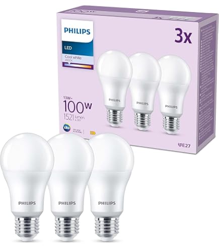 Lot De 3 Ampoules LED OSRAM Classic A 60 | 8,5W (équivalent 60W), 806 Lumens, 2700K Blanc Chaud | Culot E27 | Durée De Vie 10 000 H - 9