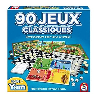 SCHMIDT Coffret de 90 Jeux Classiques