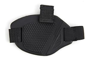BloomExcellent One Piece Useful Motorbike Shift Pad Universal Soft Protective Motorcycle Shoes Cover Anti-Slip Motorcycle Shifter Shoe Protector for Gear Accessories (Black)