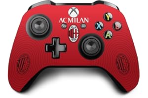 Head Case Designs Licenza Ufficiale AC Milan Rosso E Nero Arte Vinile Sticker Gaming Pelle Adesivo Compatibile con Xbox One S/X Controller