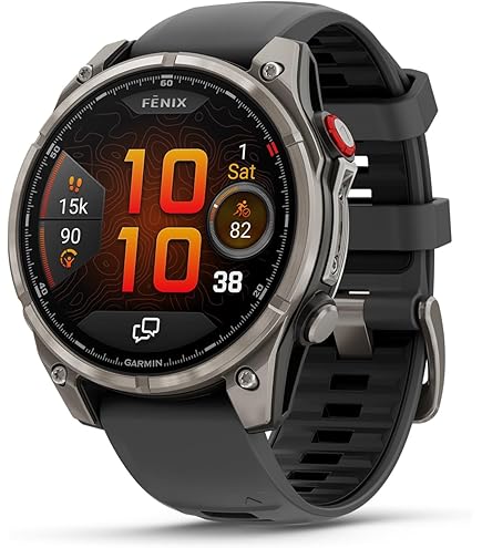 Garmin Fenix 7 Sapphire Solar 47mm Gris Ardoise DLC Titane/noir