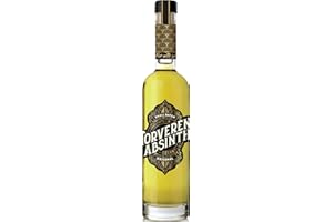 Pocketful Of Stones Morveren Absinthe – Handcrafted Cornish Absinthe with Wormwood, Anise & Fennel. Herbal, High Proof & Gift-Worthy. 66% ABV, 35cl Bottle