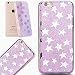 Produktbild iPhone 6S 6 Glitzer Hülle , VertTek Bling Stern Case Weiche Silikon + Hybrid Hartplastik Hülle Feste Slim Hartschale Schutzhülle Anti-stoß Edui Defender Body Back Cover für Apple iPhone 6S 6 (4.7 Zoll)
