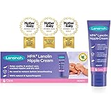 Lansinoh HPA Lanolin Nipple Cream for sore nipple & cracked skin, 100% natural single ingredient, breastfeeding essential, ta