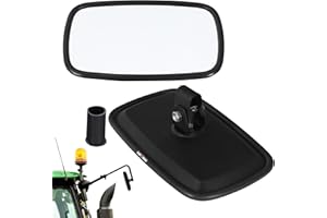‎KOTARBAU KOTARBAU® Traktor Spiegel Universal 14,5 x 23 cm PVC 1 Stück Rückspiegel Traktor LKW Rückfahrspiegel mit Halterung Spiegel Landwirtschaft