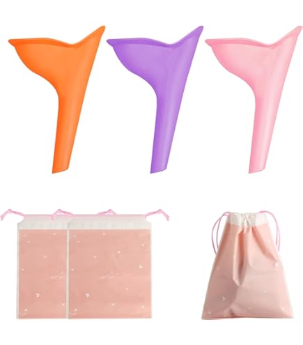Urinoir Pour Femme Urinoir Portable Femme - Entonnoir Pliable Réutilisable (TPR) - Voyage/Camping Urinoir Portatif Femme