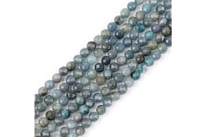 GEM-INSIDE CREATE YOUR OWN FASHION GEM-INSIDEAA 3 mm natürlicher Turmalin-Edelstein, Quarz, facettiert, rund, winzig, klein, Abstandshalter für Schmuckherstellung, Armband, Ohrringe, Charms, voller Strang, 38,1 cm