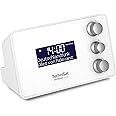 TechniSat DIGITRADIO 50 SE - Radiowecker (DAB+/UKW Tuner, dimmbares Display, Wecker mit zwei einstellbaren Weckzeiten, Snooze