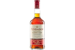 Fundador Sherry Cask Solera Brandy 1ltr | The Legacy of 150 Years of Craftsmanship | Harmonious and Smooth, Wine-infused Spanish Brandy | 36% vol
