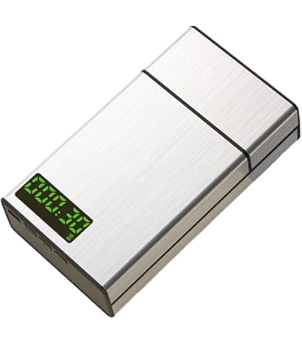 Portasigarette Nero In Plastica Dura Antischiacciamento - Per 2 - Foto 2