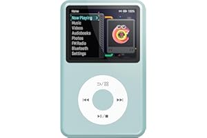 Mp3 Player with Bluetooth Innioasis Y1 Video Digital Music Player HiFi Mini Portable Kids Audiobook Mp3 2026 Nice Gift Choice Theme Upgrade Off-Green