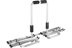 LAS 11807 - Portabici Pieghevole in Alluminio, per 2 Bici