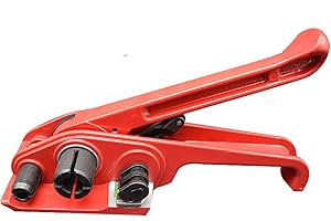 Seababyhouse Tendeur Poly Strapping Coupeur Conditionnements en Plastique et Polystyrène Feuillard de Cerclage, Emballage de Sangles de Lanières en Polyproplyn Polyester Plasticstrap 1/2"-3/4" largeur