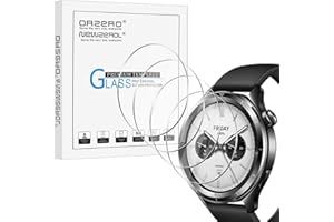 NEWZEROL 4 sztuki ochronne szkło hartowane kompatybilne z Xiaomi Watch S4, odporne na zarysowania, wysoka rozdzielczość