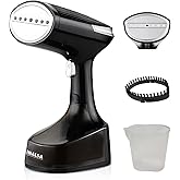 INALSA Steamer for Ironing Clothes - 1600W Handheld Garment Steamer - 25g/min High Steam, Fast Heat-Up time, 340 ml Tank, Ver