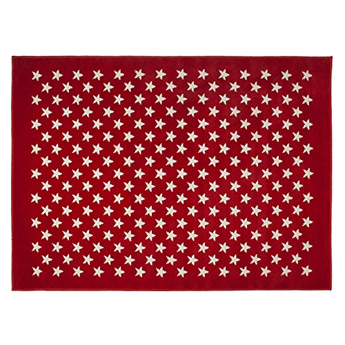 Lorena Canals Estrellitas Acrylic Rug (Red, 2X-Large)
