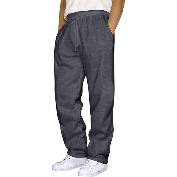 Generisch Baggy Joggingbroek voor heren, vrije tijd, effen