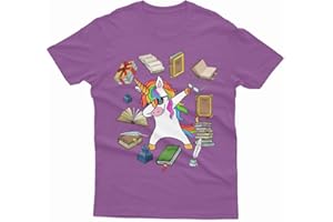 ATTAR APPAREL Unicorn Number Day World Book Day Math Lover School Wear Numeric Digits Style T-Shirt #ND46