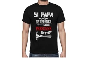 GREEN TURTLE T-SHIRTS Cadeau Papa Tee Shirt Homme Humour Fete des Peres Anniversaire Bricoleur Tshirt