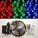 Produktbild SKYFIELD 5 m Komplettset LED SMD RGB Streifen Strips in Epoxidharz eingegossen, Controller, 44 Tasten Fernbedienung, Netzteil IP68-5m-44T