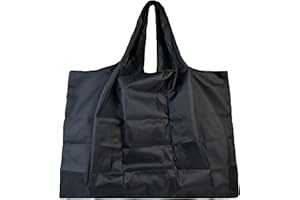 Lin's Liliana Duża składana torba 50 x 66 cm, wielokrotnego użytku, lekka, szybkoschnąca, odporna na rozerwanie, na zakupy, podróż, wycieczkę