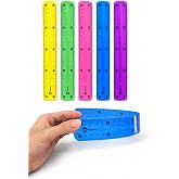 Nistabolje 2 Adet Esnek Cetvel Kırılmaz Cetvel 30 cm Karışık Renkler