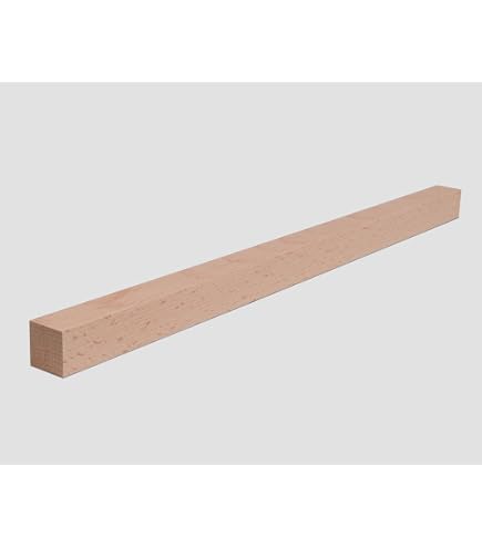 Massivholzplatte Kernbuche 2 Cm Stark – 40x40 Cm, Glatt Geschliffen (Sondermaße Möglich)