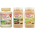 Dr. Oetker FunFoods Mayonnaise and Sandwich Spread Combo - Veg Mayo Original 250 Grams, Cucumber & Carrot Sandwich Spread 250 Grams and Thousand Island Sandwich Spread 250 Grams