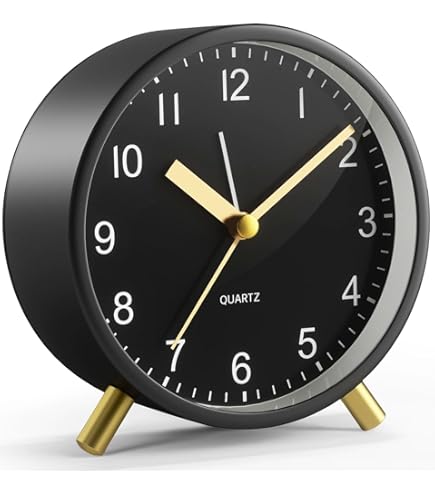 Alarm clock Tinge black dial Design Armando Breeveld