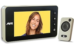 Mirilla Digital grabadora AYR 755 Acabado níquel Mate.