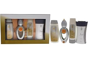 Ajmal Wisal Set 4 teilig Eau de parfum shower gel Body Lotion perfumed Body powder