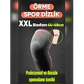 XXL beden 1 li 3D &Ouml;rme Sporcu Dizlik &ndash; Ağrı Azaltıcı, Diz Koruyucu Nefes Alabilir, Kompresyon Destekli, Kaymaz, voleybol,fitn