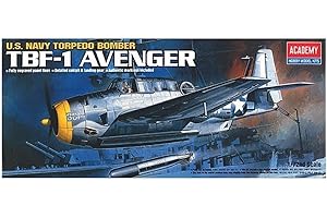 ACADEMY HOBBY MODEL KITS Academy - Kit de modèle d'avion - Avenger TBF-1 - Echelle 1/72