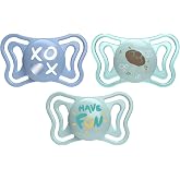 Chicco PhysioForma Light Pacifier 6-16 M, Newborn Pacifiers with Soft Silicone Nipple, Helps Physiological Breathing and Prom