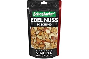 ‎SEITENBACHER Seitenbacher Edel-Nuss Mischung I Edelste Ganze Nüsse I ohne Zusätze I unbehandelt I (1 x 175g)